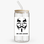 Банка с бамбуковой крышкой