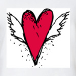 Красное сердце