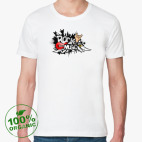 Мужская футболка органик