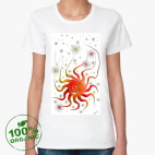 Женская футболка органик