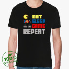 Мужская футболка органик