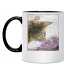 Кружка двухцветная