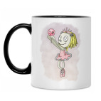 Кружка двухцветная