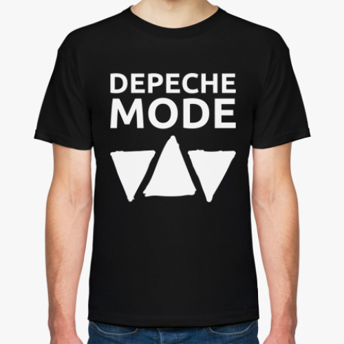Футболка с принтом Depeche Mode