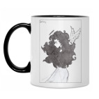 Кружка двухцветная