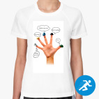 Женская спортивная футболка