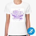 Женская спортивная футболка