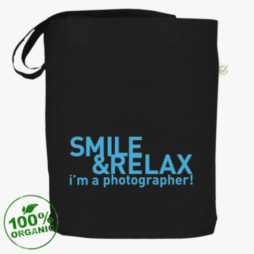 Сумка шоппер с принтом Smile&Relax