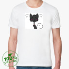 Мужская футболка органик