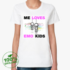 Женская футболка органик