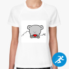 Женская спортивная футболка