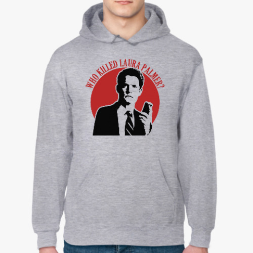 Толстовка худи с принтом Twin Peaks Dale Cooper