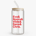 Банка с бамбуковой крышкой