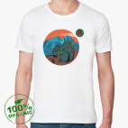 Мужская футболка органик