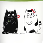 кот и кошка