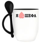 Кружка с ложкой