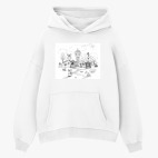 Толстовка худи оверсайз