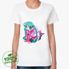 Женская футболка органик