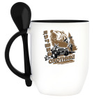 Кружка с ложкой