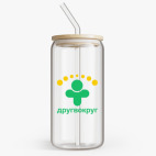 Банка с бамбуковой крышкой