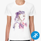 Женская спортивная футболка