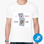 Мужская спортивная футболка