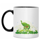 Кружка двухцветная