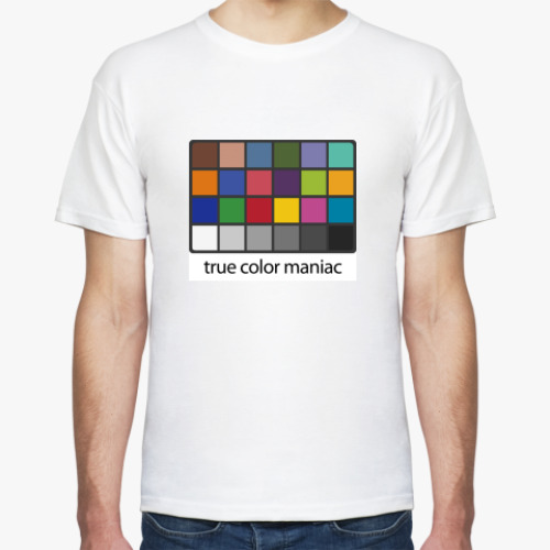 Футболка с принтом True color maniac