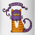 Кот Скорпион знак Зодиака