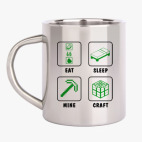 Кружка металлическая