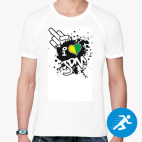 Мужская спортивная футболка