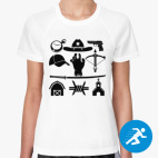 Женская спортивная футболка