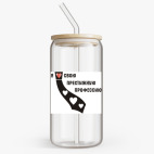 Банка с бамбуковой крышкой