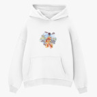 Толстовка худи оверсайз