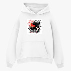 Толстовка худи оверсайз