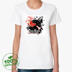 Женская футболка органик