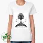 Женская футболка органик