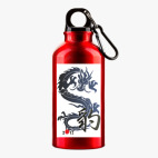 Металлическая бутылка 400 мл UV-DTF