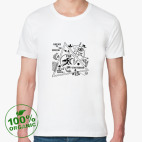 Мужская футболка органик