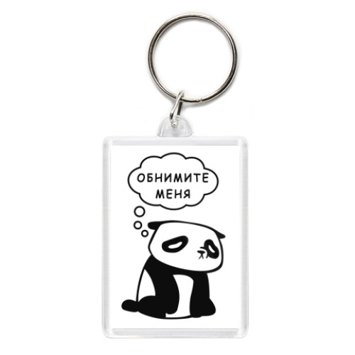 Брелок с принтом Панда