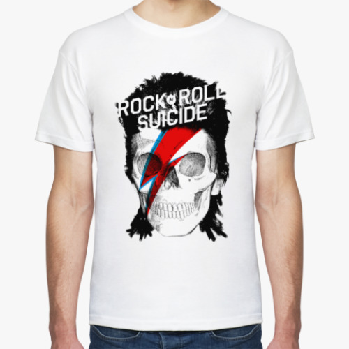 Футболка с принтом Rock n Roll Suicide Bowie
