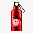 Металлическая бутылка 400 мл UV-DTF