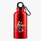 Металлическая бутылка 400 мл UV-DTF