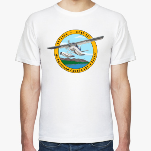 Футболка с принтом beaver 4