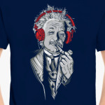 Albert Einstein relaxed