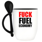 Кружка с ложкой