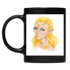 Кружка цветная UV-DTF