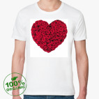 Сердце из роз