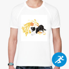 Мужская спортивная футболка