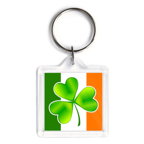 Брелок с принтом Irish Luck